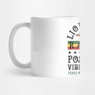 Lion Tuff Rasta Vibes Mug